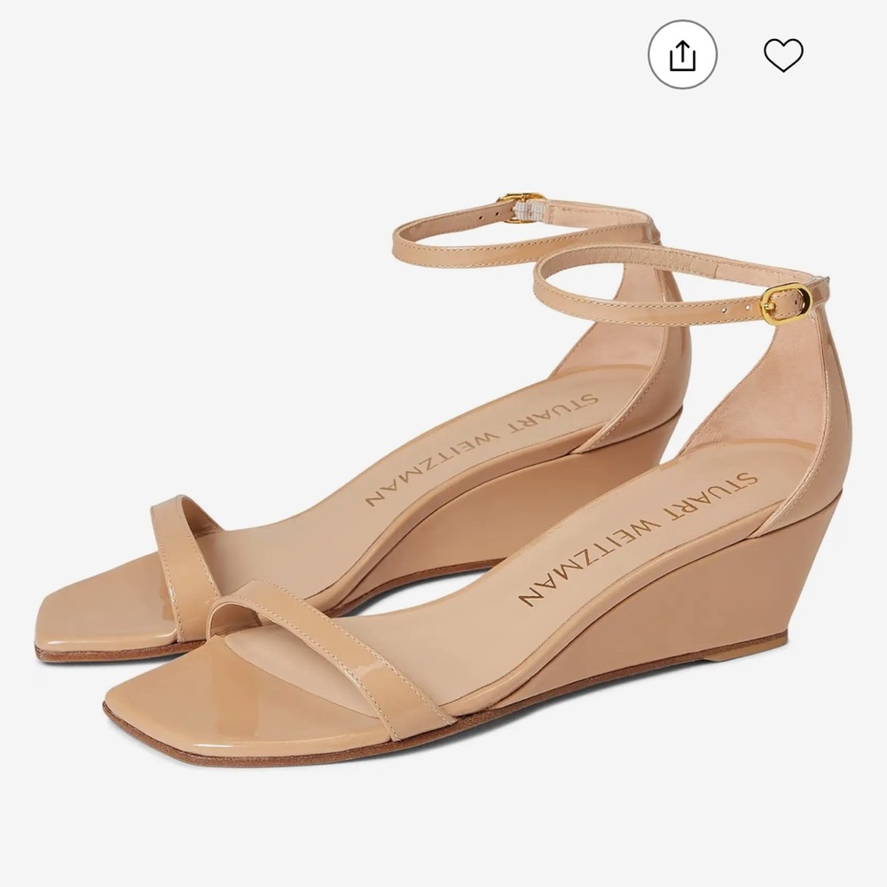 Stuart Weitzman Nudistcurve 50 Wedge